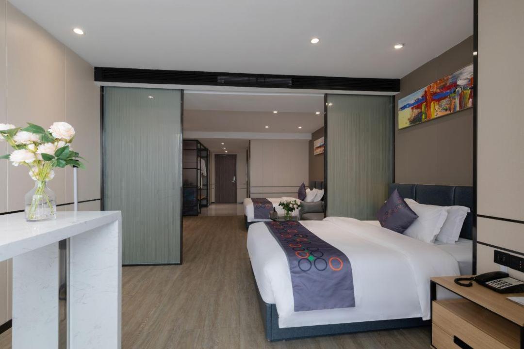 Yimi Mix International Apartment Kanton Exteriér fotografie